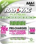 Rayovac Platinum NiMH AAA Battery