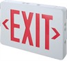 TCP Red Exit Sign with Battery 