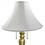 MaxLite Brass Floor Lamp 